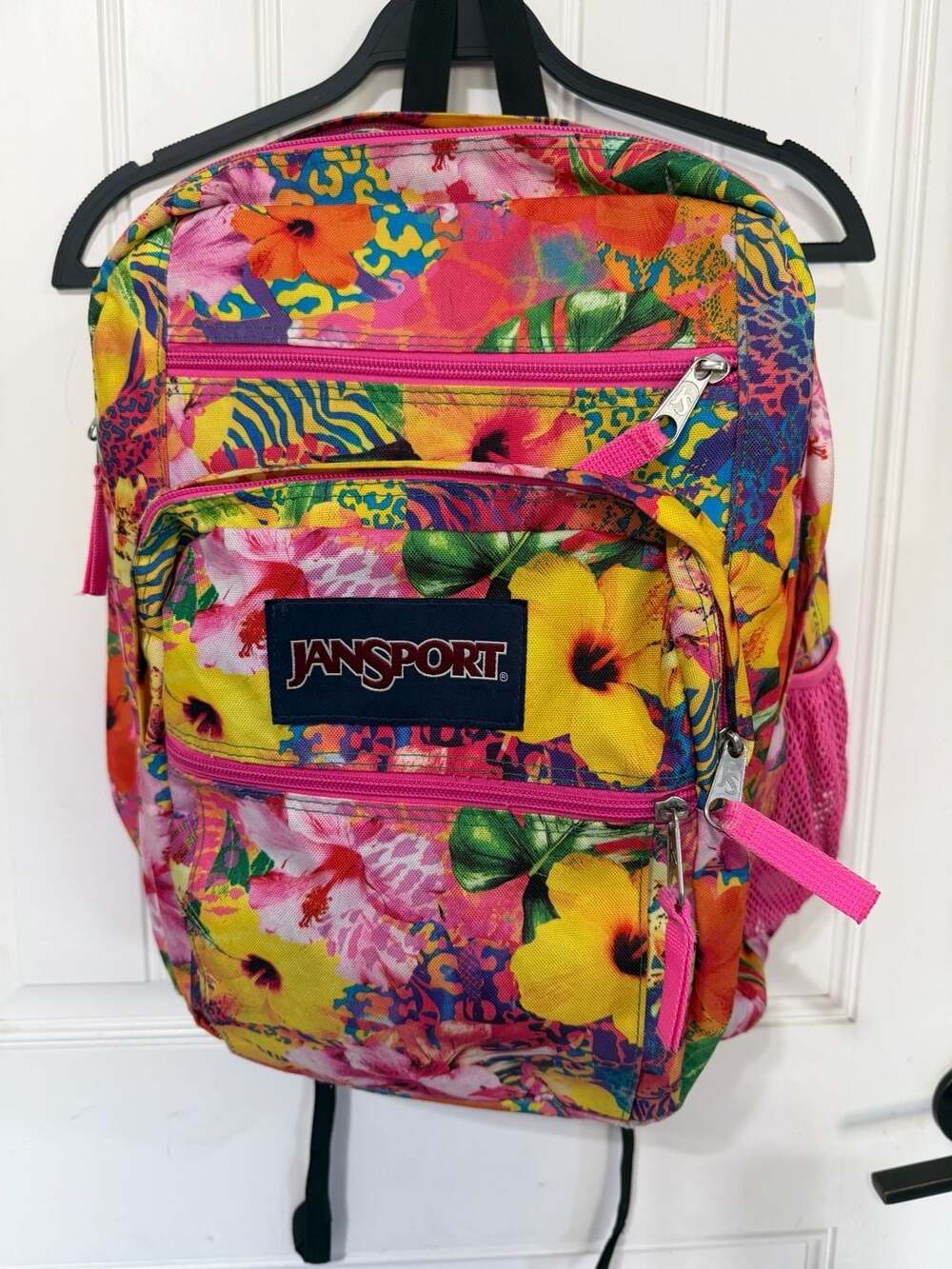 JanSport Big Student Backpack Tropical Mania Floral